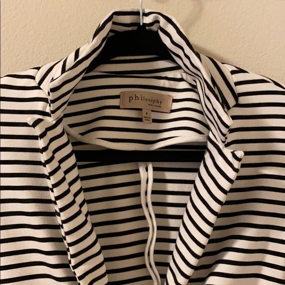 Striped Philosophy casual blazer - Picture 5 of 5
